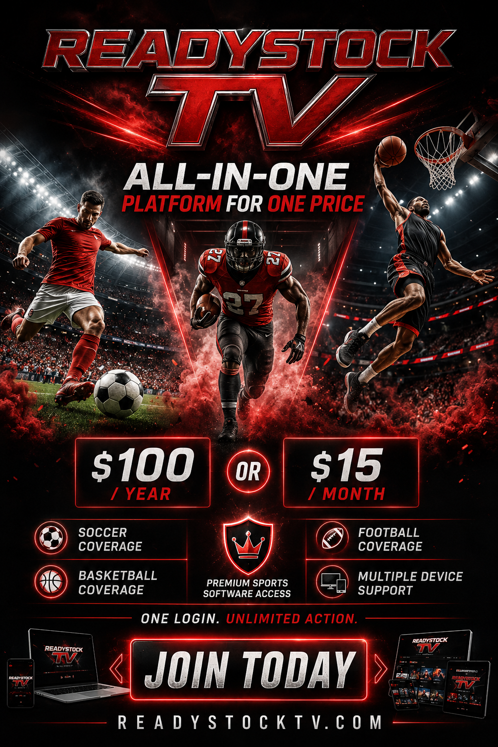 READYSTOCK TV – Yearly Membership