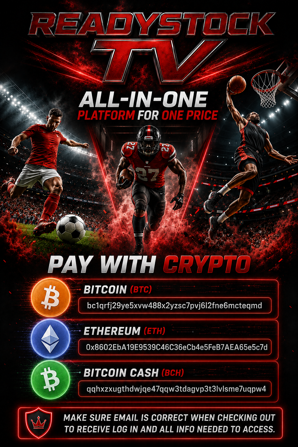 READYSTOCK TV – Yearly Membership